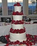 Red Rose Cake