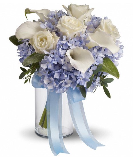 Love in Blue Bouquet