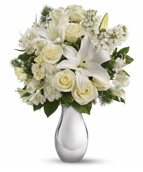 Shimmering White Bouquet