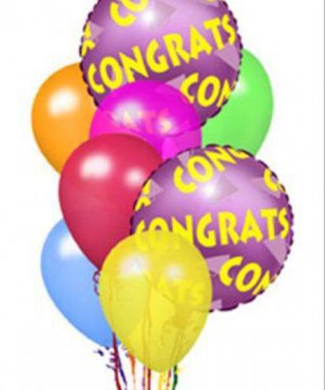 Congratulations Balloon Bouquet