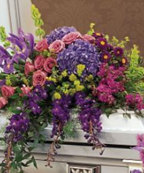 Graceful Tribute Casket Spray