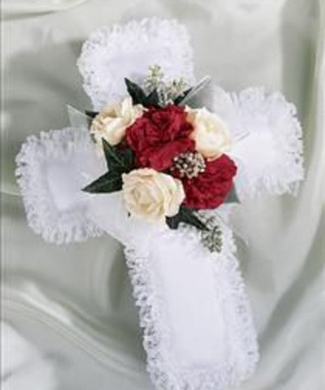 Satin Cross Pillow