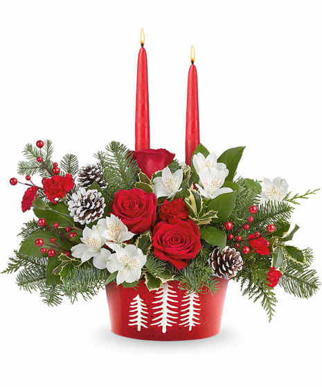 Evergreen Charm Centerpiece