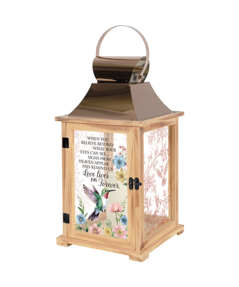 “Love Lives On” Large Lantern