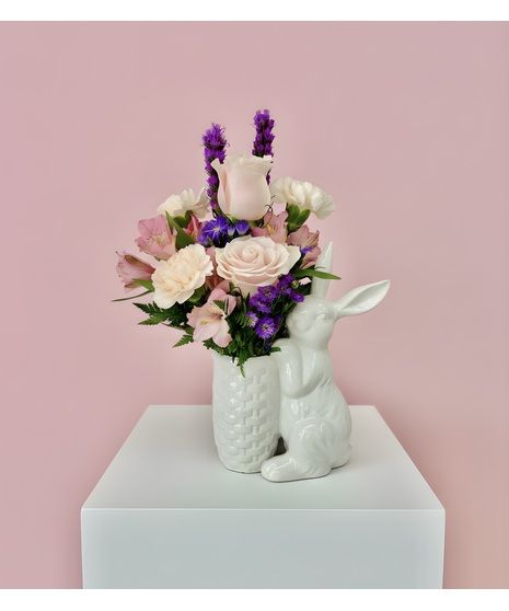 Ceramic Bunny Bouquet