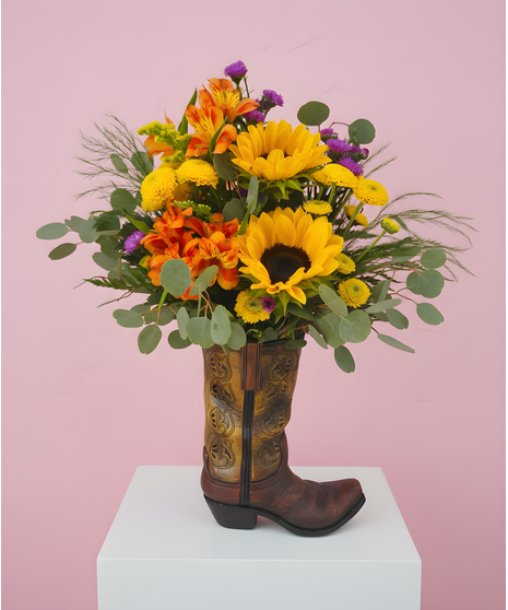 Boots N' Blooms Bouquet