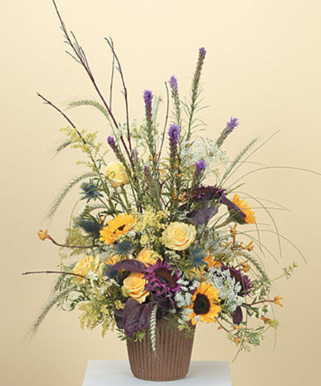 Wildflower Sympathy Basket
