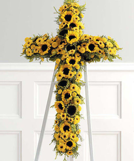 Sunflower Cross