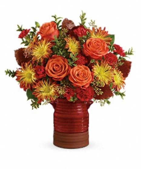 Heirloom Crock Bouquet - Durocher Florist