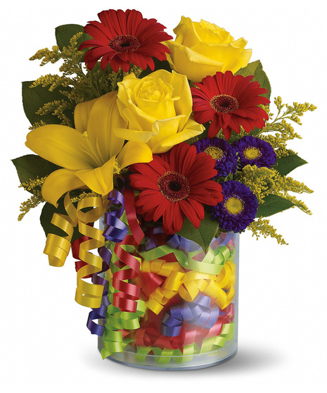 Birthday Ribbon Bouquet