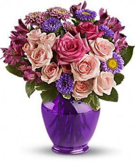 Purple Medley Bouquet