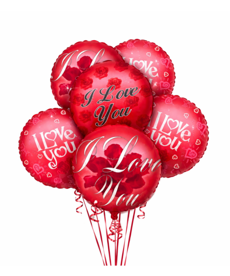 Valentine Balloon Bouquet