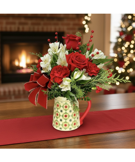 Quilted Christmas Bouquet