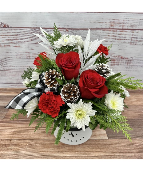 Frosty's Hug Bouquet