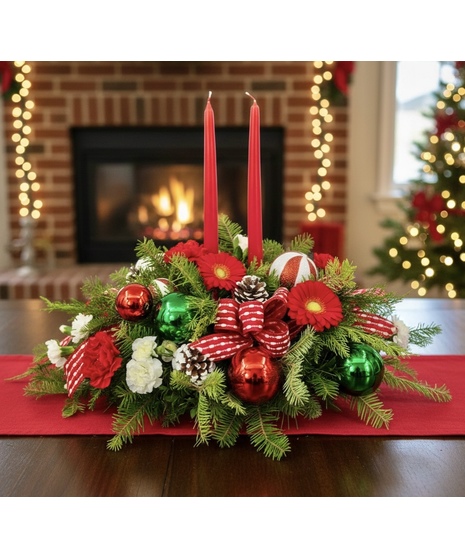 Holiday Glow Centerpiece