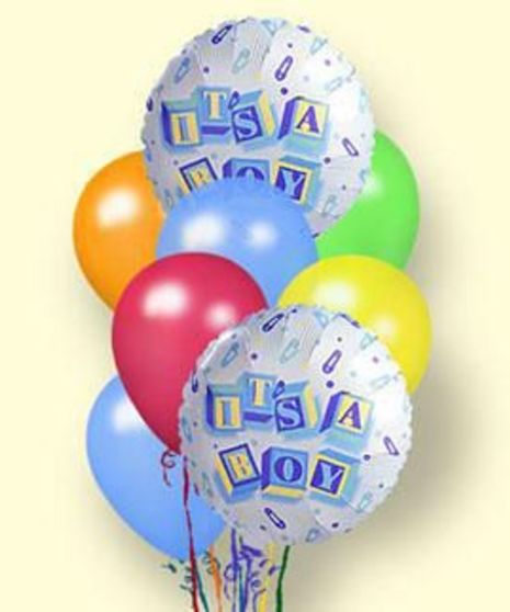 It's a Boy Balloon Bouquet