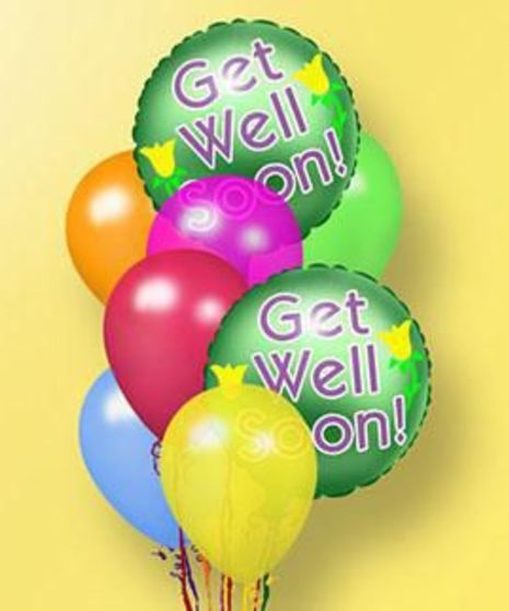 Get Well Soon Balloon Bouquet