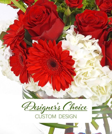 Custom Christmas Vase Design