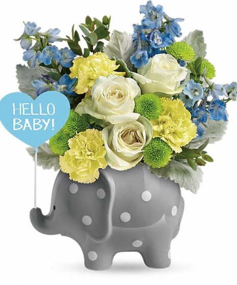 Hello Sweet Baby- Blue