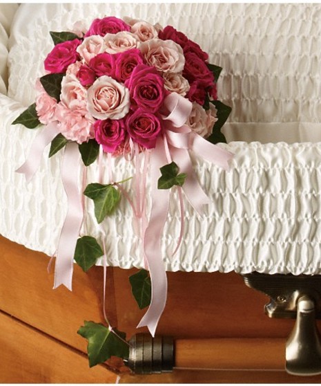 Rose Reflection Casket Insert