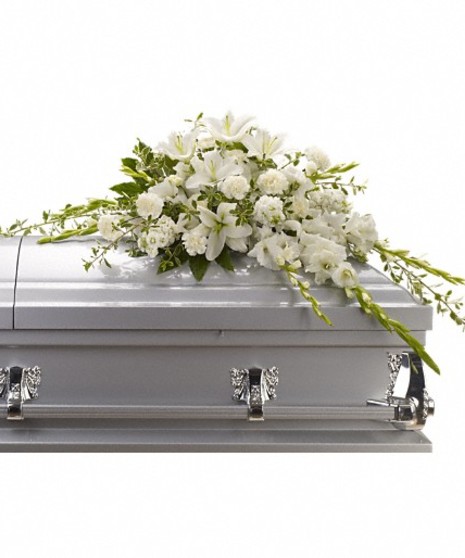 Bountiful Memories Casket Spray