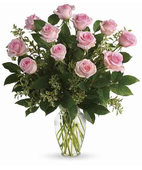 Long Stemmed Pink Roses