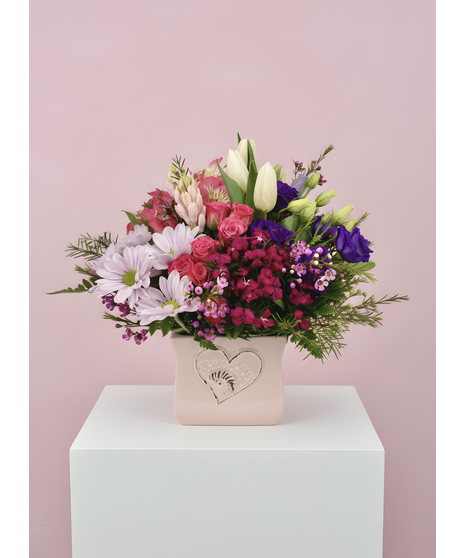 Springtime Valentine Bouquet