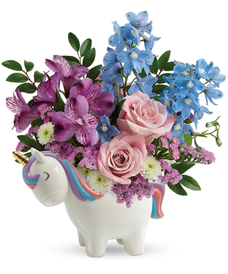 Enchanting Pastels Unicorn Bouquet